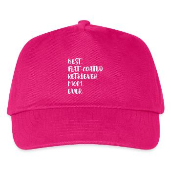 Retriever à poil plat - Casquette de baseball Enfant - fuchsia - Devant