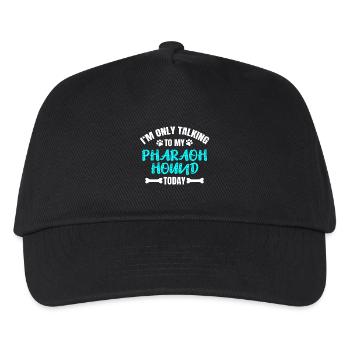 Pharaon Chien Pharaonenhund - Casquette de baseball Enfant - noir - Devant