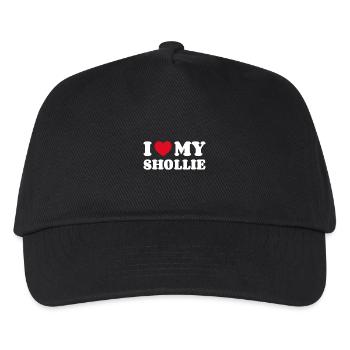 I Love My Shollie - Kinder Basecap - Schwarz - Vorne