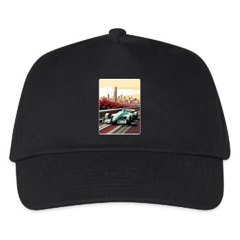 Melbourne Circuit Motorsport Rennen Australien Rennen - Kinder Basecap - Schwarz - Vorne