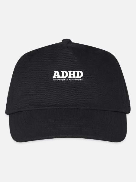 ADHS - Kinder Basecap - Schwarz