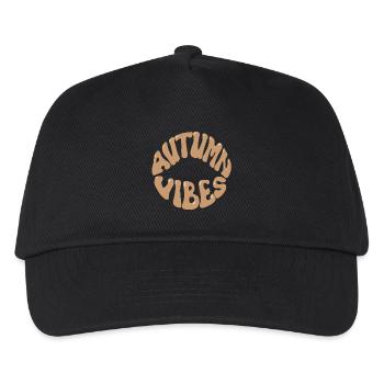 Autumn Vibes - Kids’ Baseball Cap - black - Front