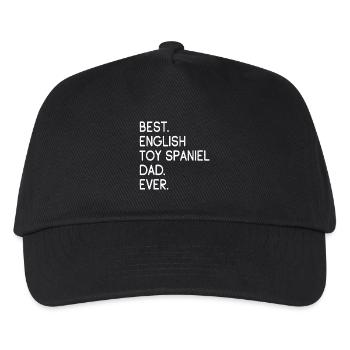English Toy Spaniel - Kids’ Baseball Cap - black - Front