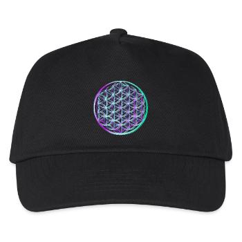 Flower of Life - Kids’ Baseball Cap - black - Front