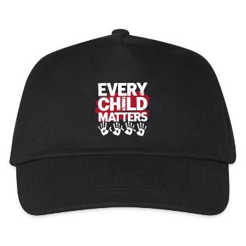 Every Child Matters World Children's Day - Kids’ Baseball Cap - black - Front