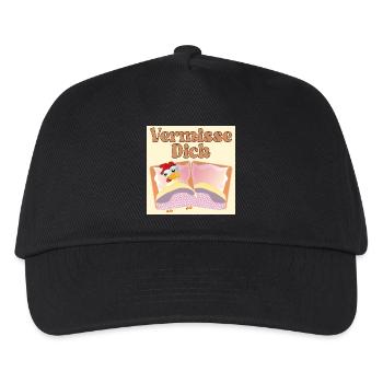 Vermisse Dich - Fernbeziehung - Kinder Basecap - Schwarz - Vorne