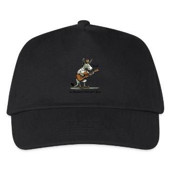 LE FAMEUX BOB, DIT L'ÂNE ! (musique) - Casquette de baseball Enfant - noir - Devant