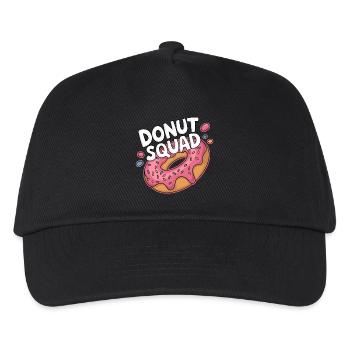 Donut Squad Donuts Doughnut - Kids’ Baseball Cap - black - Front