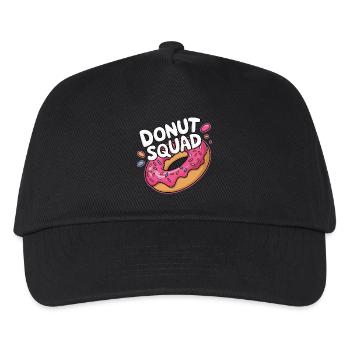 Donut Squad Donuts Doughnut - Kids’ Baseball Cap - black - Front