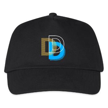 Alphabet D Urban Graphic Deluxe - Kids’ Baseball Cap - black - Front
