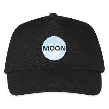 Moon - Kids’ Baseball Cap - black - Front