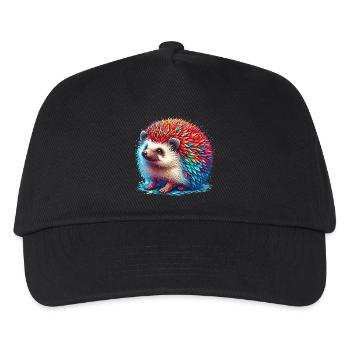 Hedgehog - Kids’ Baseball Cap - black - Front