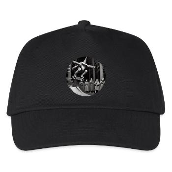 Crazy Wizard Skateboard - Casquette de baseball Enfant - noir - Devant