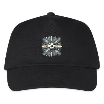 Conception de l’insigne du champion d’Argentine - Casquette de baseball Enfant - noir - Devant