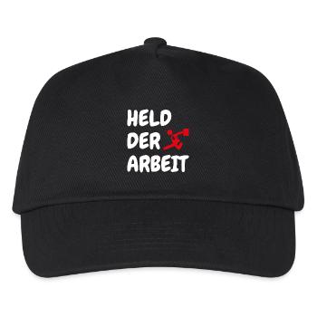 Hero of Work Working Workhorse Colleague - Kids’ Baseball Cap - black - Front
