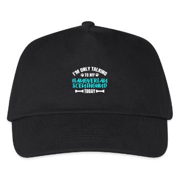 Hanoverian Scenthound Hannoverscher Schweißhund - Kids’ Baseball Cap - black - Front