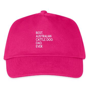 Australian Cattle Dog - Kids’ Baseball Cap - fuchsia - Front