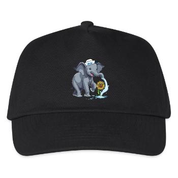 Elephant Elephant Maritime - Kids’ Baseball Cap - black - Front