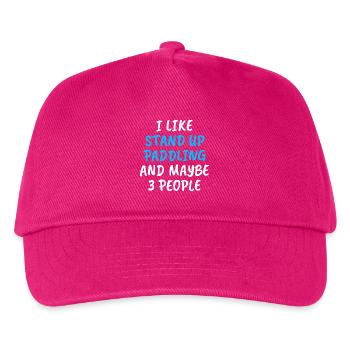 Stand Up Paddling - Kinder Basecap - Fuchsia - Vorne