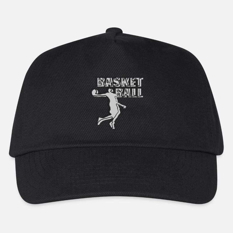 Sport Basketball - Kinder Basecap - Schwarz