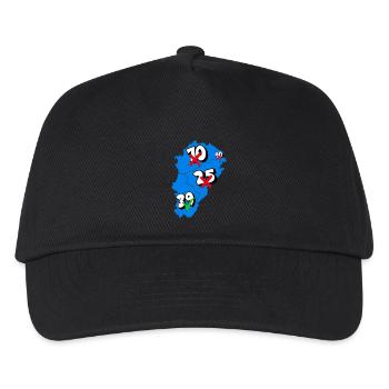 Région franche comté - Casquette de baseball Enfant - noir - Devant