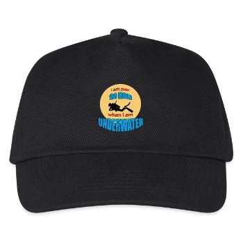 DIVING - Kids’ Baseball Cap - black - Front