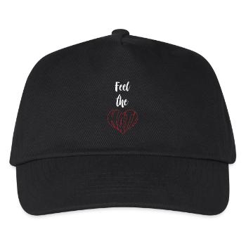 Feel The Hate Stop Hate Anti Hate - Kids’ Baseball Cap - black - Front