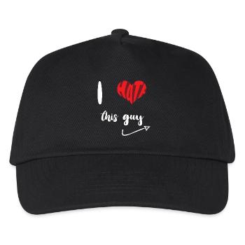 Hate This Guy Stop Hate Anti Hate - Kids’ Baseball Cap - black - Front