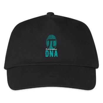 Math DNA Math Teacher Math Teacher Mathematician - Kids’ Baseball Cap - black - Front