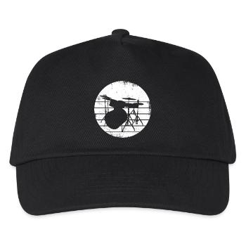 Percussion - Casquette de baseball Enfant - noir - Devant