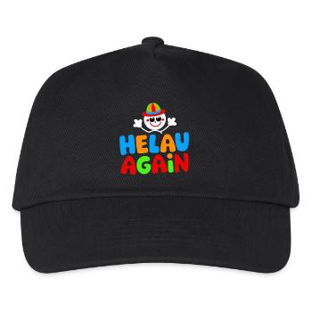 Carnaval Düsseldorf Mayence Helau Clown Costume Fun - Casquette de baseball Enfant - noir - Devant