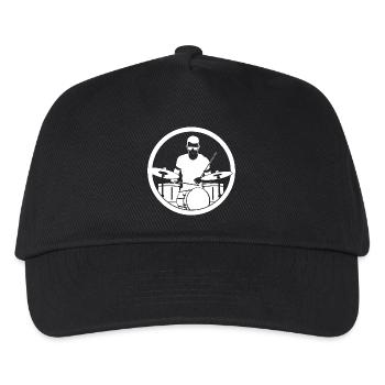 Batteur - Casquette de baseball Enfant - noir - Devant