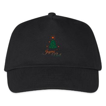 Sapin rouge et vert : le charme traditionnel de No - Casquette de baseball Enfant - noir - Devant