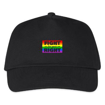 Lutte pour vos droits LGBT CSD Gay Pride - Casquette de baseball Enfant - noir - Devant