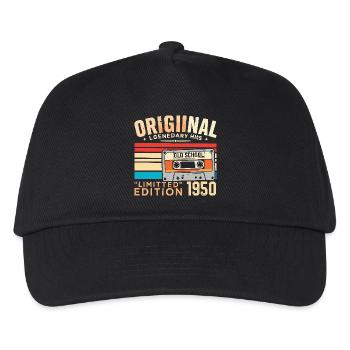 Original 1950's, Legendary since 1950's Vintage 1950's - Kids’ Baseball Cap - black - Front