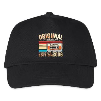 Original 2006, Légendaire depuis 2006 Vintage 2006 - Casquette de baseball Enfant - noir - Devant
