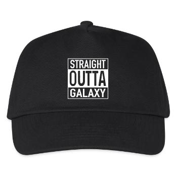 Tout droit OUTTA Galaxy - Casquette de baseball Enfant - noir - Devant