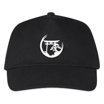 Japanese Atmosphere (White) - Kids’ Baseball Cap - black - Front