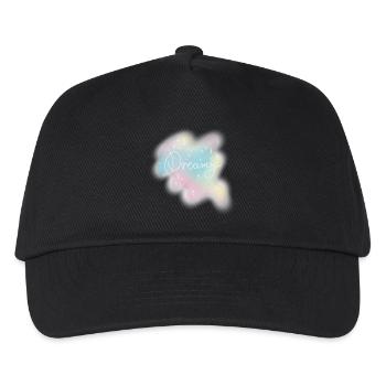Dreamy – Pastel Watercolor Aesthetic - Kids’ Baseball Cap - black - Front