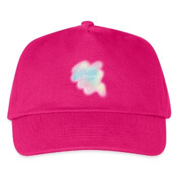 Dreamy – Pastell Aquarell Ästhetik - Kinder Basecap - Fuchsia - Vorne