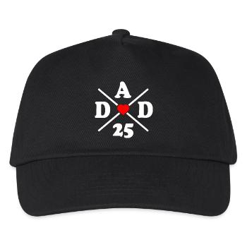 Dad 2025 - Casquette de baseball Enfant - noir - Devant