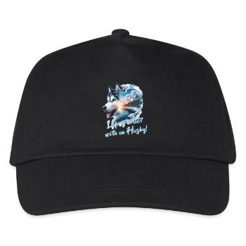 Husky - Kids’ Baseball Cap - black - Front