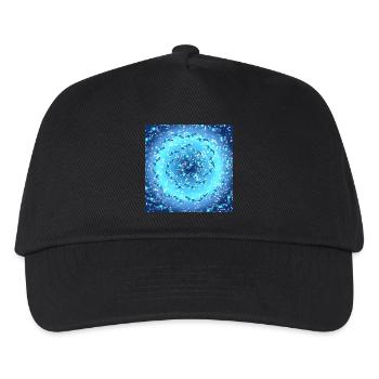 Meeres-Galaxie - Kinder Basecap - Schwarz - Vorne