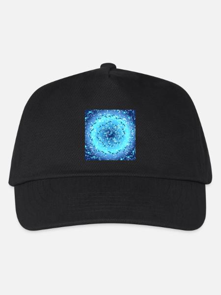 Meeres-Galaxie - Kinder Basecap - Schwarz