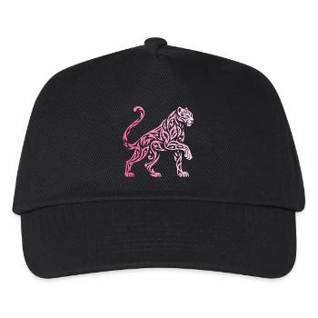 Gradient Tribal Panther - Kids’ Baseball Cap - black - Front