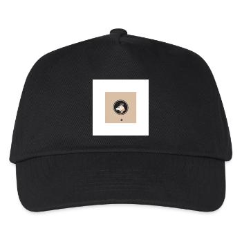 Natürlich - Kinder Basecap - Schwarz - Vorne