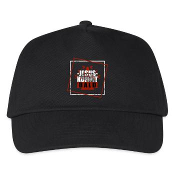Jesus kommt bald - Kinder Basecap - Schwarz - Vorne