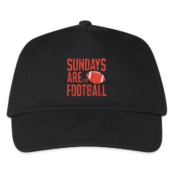 Sundays Are for Football American Football - Kids’ Baseball Cap - black - Front