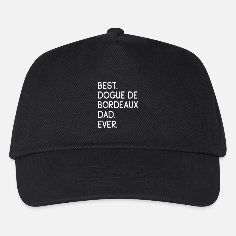 Bordeauxdogge Dogue de Bordeaux - Casquette de baseball Enfant - noir