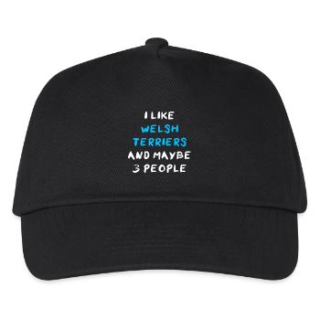 Welsh Terrier - Kids’ Baseball Cap - black - Front